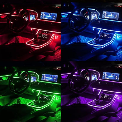 Jushope Interior Car LED Strip Lights - Image 6