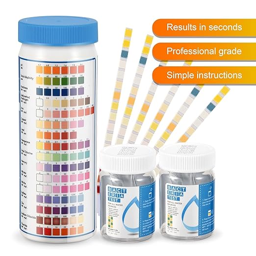 AAwipes Drinking Water Test Strips 150 + 2 Bacteria Tester Kits, Complete - Image 8