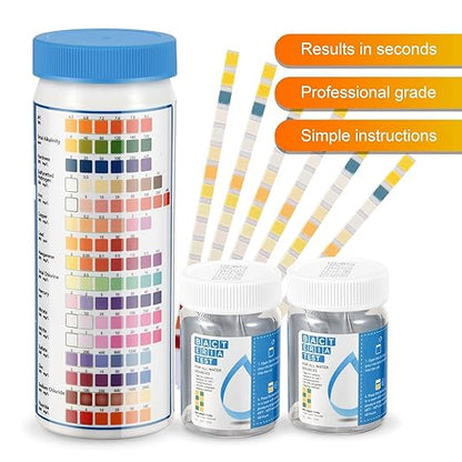 AAwipes Drinking Water Test Strips 150 + 2 Bacteria Tester Kits, Complete - Image 8