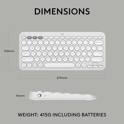 Logitech Pebble Keys 2 K380s, Slim and Portable, Easy-Switch - Image 9
