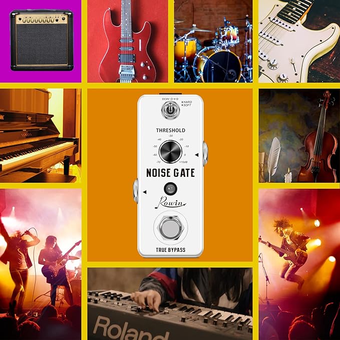 Rowin Guitar Noise Killer Noise Gate Suppressor Effect Pedal LEF-319 - Image 7