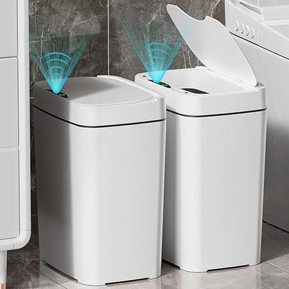 2 Pack 2.7 Gal Bathroom Trash Can by VANPOPUBS