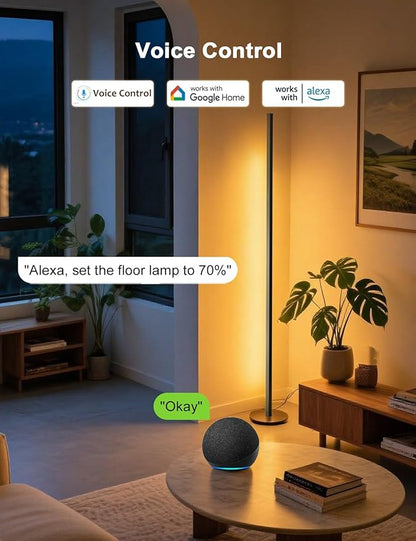 Corner Floor Lamp Compatible - Image 2