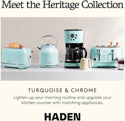 Haden Heritage 4 Slice Wide Slot Stainless Steel Toaster - Image 5