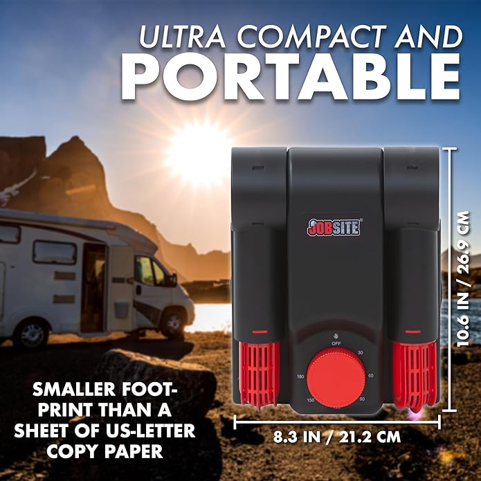 JobSite Portable Boot Dryer and Deodorizer – Fast Drying - Image 4