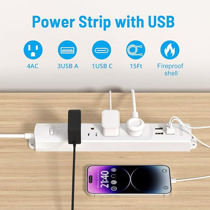 TROND Surge Protector Power Strip - Image 2