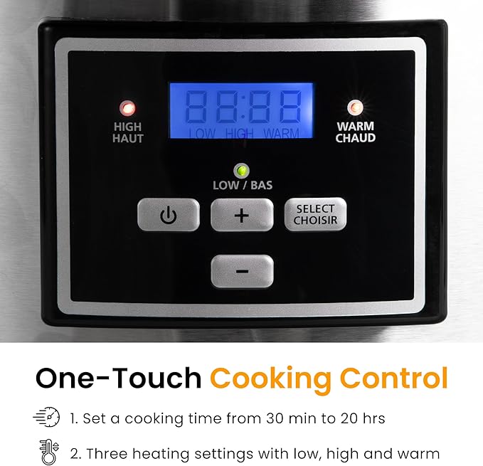 Sunvivi 6 Quart Programmable Slow Cooker - Image 4