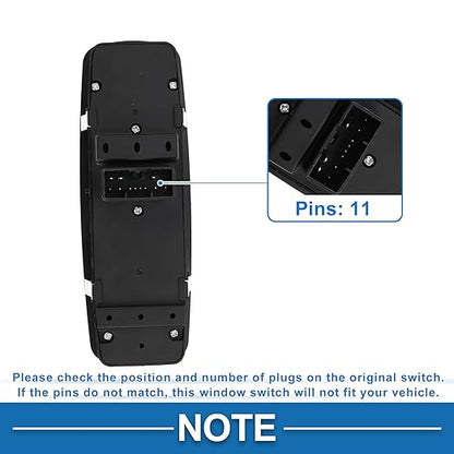 A ABSOPRO Power Window Switch No.68262252AC Front Left Driver Side Window - Image 4