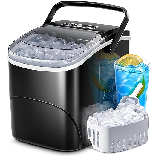 Crzoe Ice Makers Countertop by Crzoe