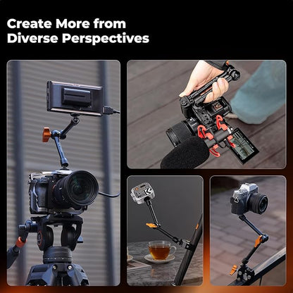 K&F CONCEPT 9.8" Magic Arm Clamp Kit - Image 6