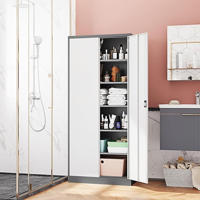 Metal Storage Cabinet-71” Tall Steel File Cabinets - Image 8