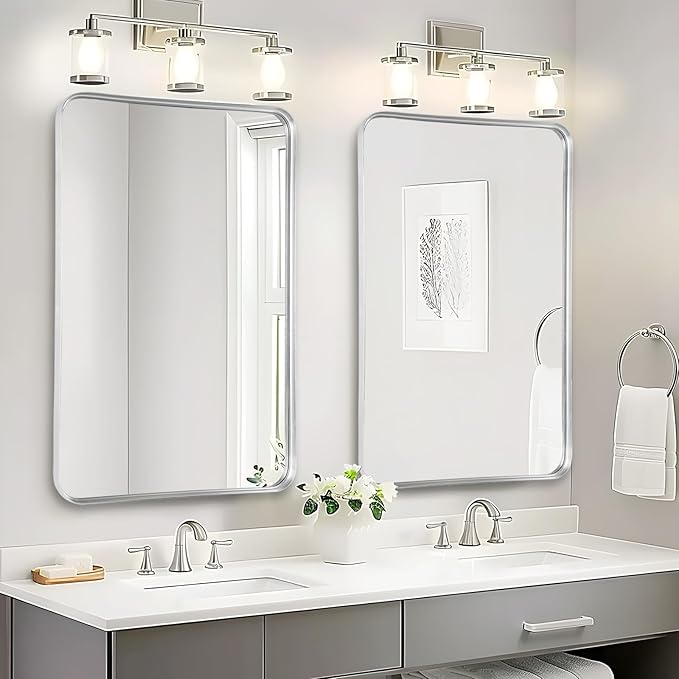 Fabuday Bathroom Mirrors for Over Sink 2 Pack by Fabuday