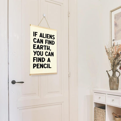 CGBHW Funny Classroom Poster Hanger Frame 12x16 Inch, Middle School Math Classroom Must haves Posters Wall Art Hanging Decor for Middle School Math Classroom Playroom, High School Gift for Teacher Teens Boys Girls