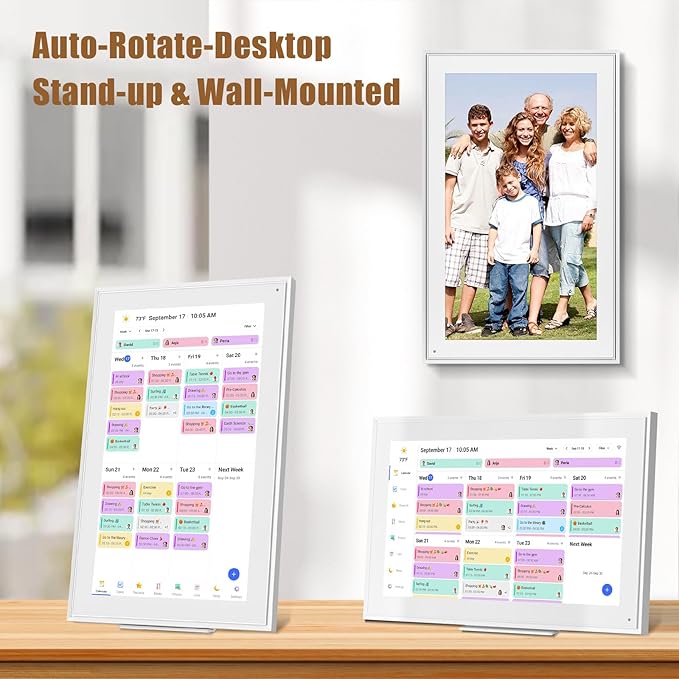 Digital Calendar: 15.6-inch Electronic Calendar & Chore Chart, Smart - Image 6
