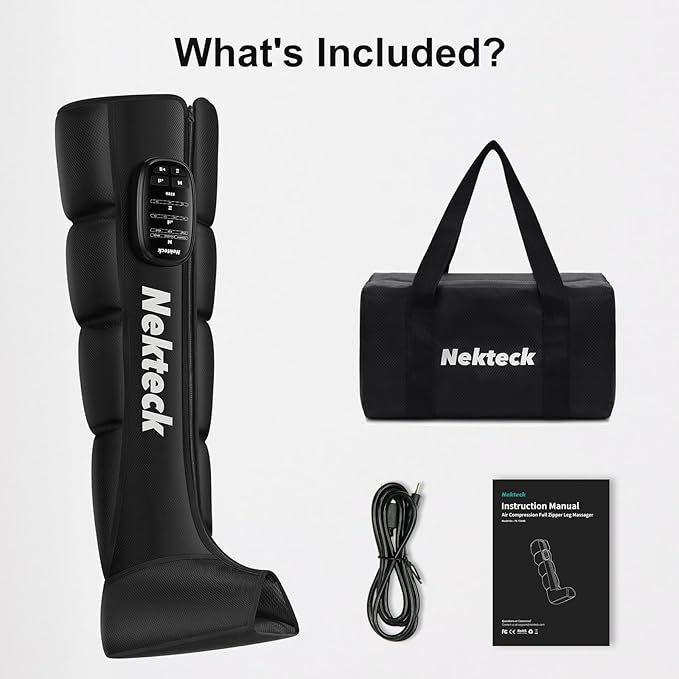 Nekteck Cordless Leg Compression Massager, FSA Eligible Massage Tools - Image 9
