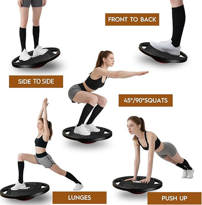 Balance Board for Adults – Stability Trainer for Home Workouts, Core Strength - Image 8