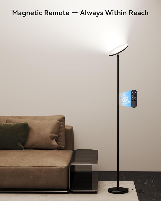 JOOFO LED Floor Lamp – Super Bright Torchiere - Image 6
