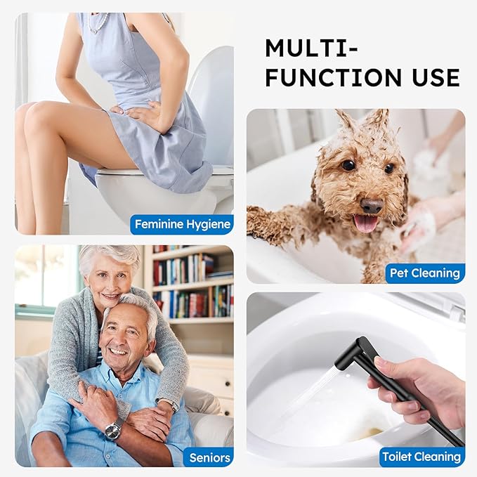 Arofa Built-in Hot and Cold Handheld Bidet Sprayer - Image 6