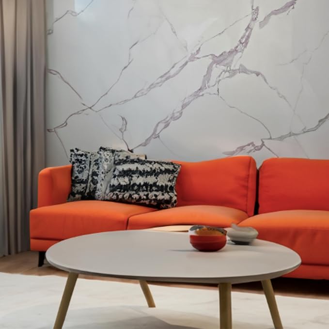 Dundee Deco Faux Marble Wall Panels - 2 ft X 4 ft - Glossy - Image 4