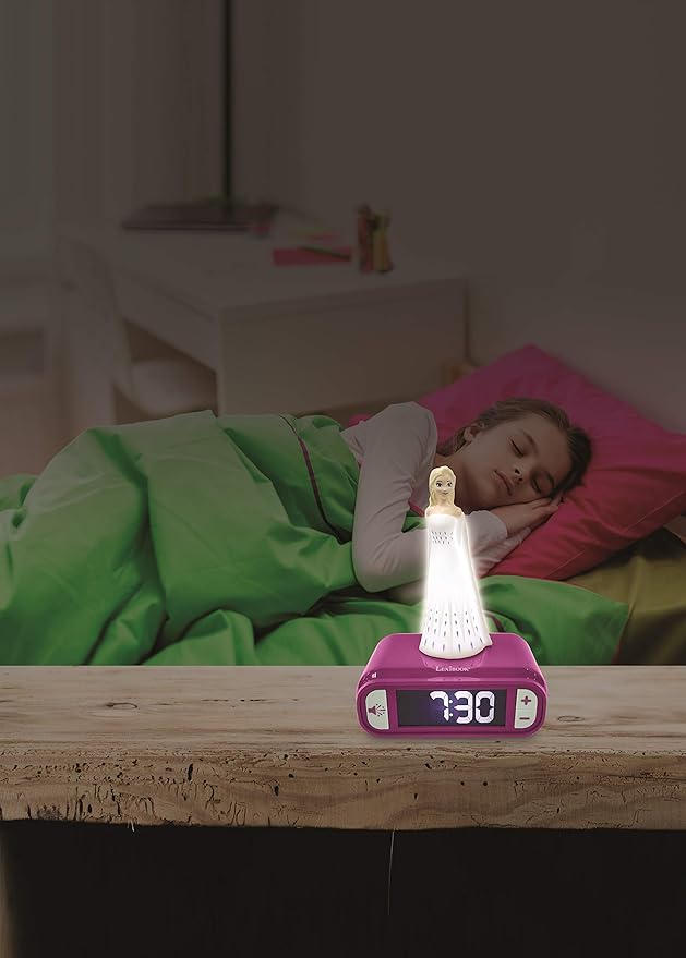 LEXiBOOK - Disney Frozen 2 Elsa Digital Alarm Clock - Image 7