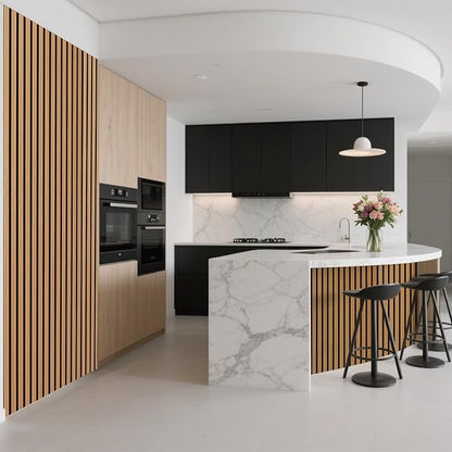 Art3d 2-Pack Acoustic Wood Slat Wall Panel - Image 3