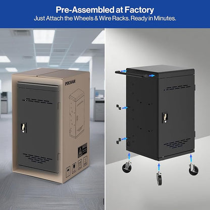 Fully Assembled 30 Unit Device Charging Station - Image 7