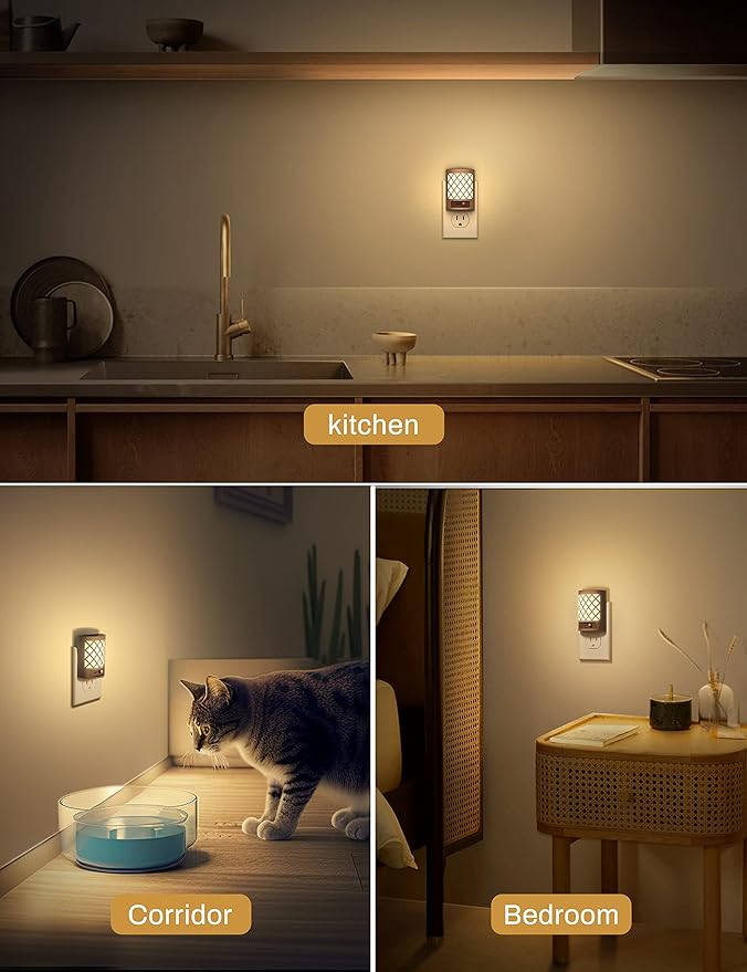 DORESshop Night Light, Night Lights Plug Into Wall, Plug in Night Light - Image 5