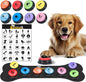 Dog Buttons for Communication Starter Pack 8 Dog Talking Button Set, 30s Voice by ESYELEC