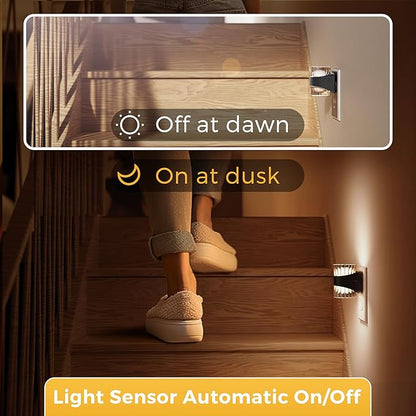 L LOHAS LED Night Light, Modern Night Lights Plug into Wall, 2 Pack - Image 5