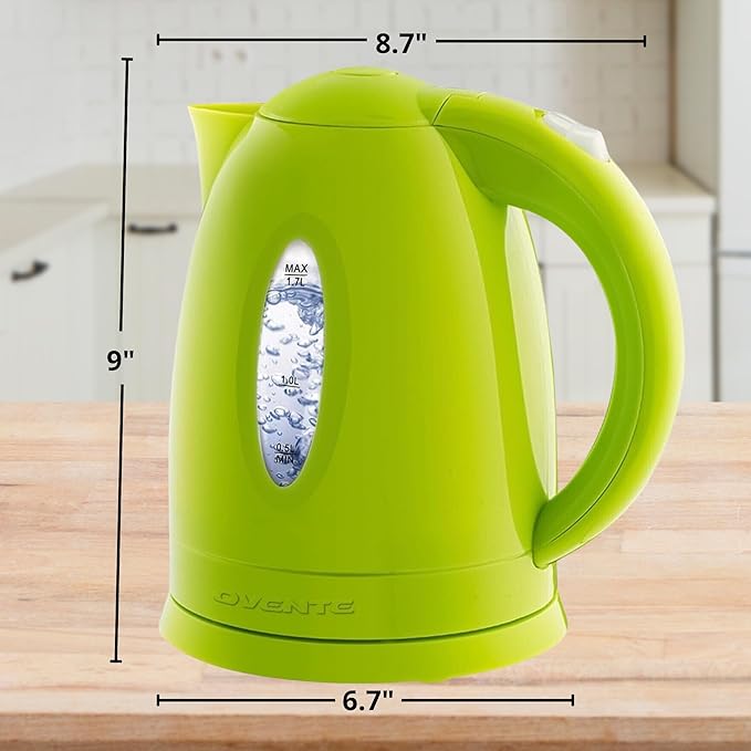 OVENTE Electric Kettle, 1.7L Fast Boiling Water Heater - Image 6