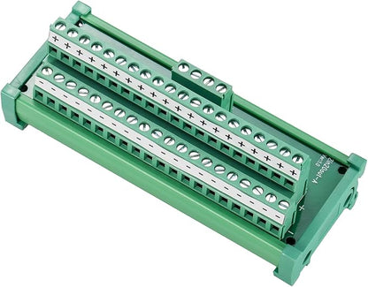 ANMBEST 2 in 20 Out Terminal Blocks Module, 25A DIN Rail and Panel Mounting by ANMBEST