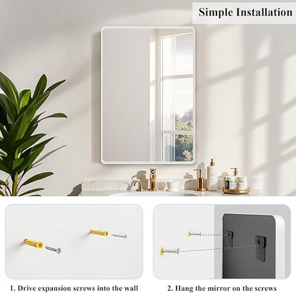 Fabuday Bathroom Mirror 20x30 Inch - Image 6