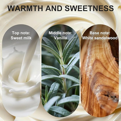 Reed Diffusers Set, 7.10 oz Vanilla Scented Diffuser - Image 2