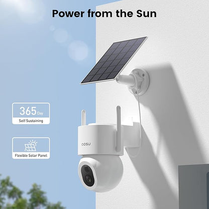 AOSU Solar Security Cameras Wireless Outdoor - Image 8