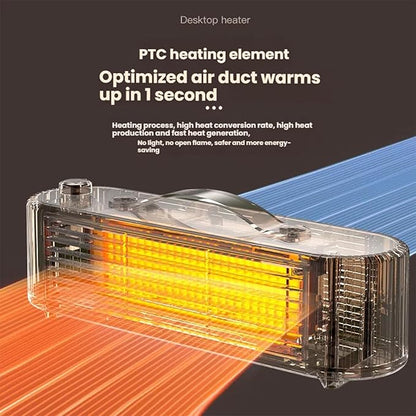 800W portable fast heating heater, suitable - Image 2
