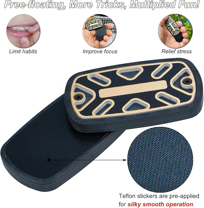 DjuiinoStar Silent Fidget Slider, Silky Smooth Operation, Big Lightweight - Image 3