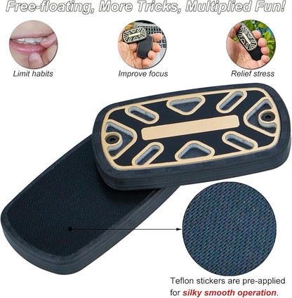 DjuiinoStar Silent Fidget Slider, Silky Smooth Operation, Big Lightweight - Image 3