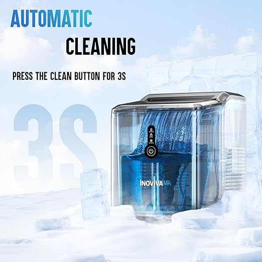 Nugget Ice Maker Countertop – 6 Mins Fast Ice Production, FLASHCHILL™, 26.5 - Image 4