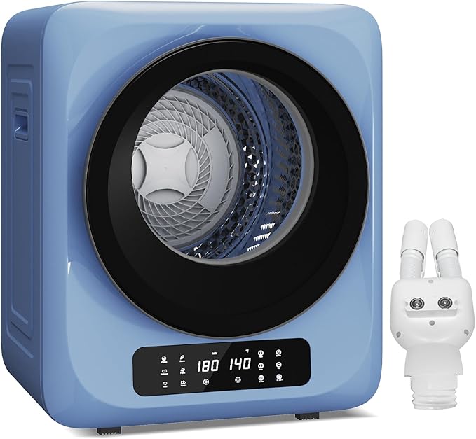Zynkez 12Lbs Portable Clothes Dryer, 850W Compact Laundry Dryer by Zynkez