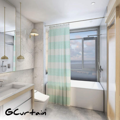 Shower Curtain Rod No Drilling, Spring Tension Rod, 34-56 Inch, 3/4 Inch Diameter, Suction Cup on Either End, 1PCS, White