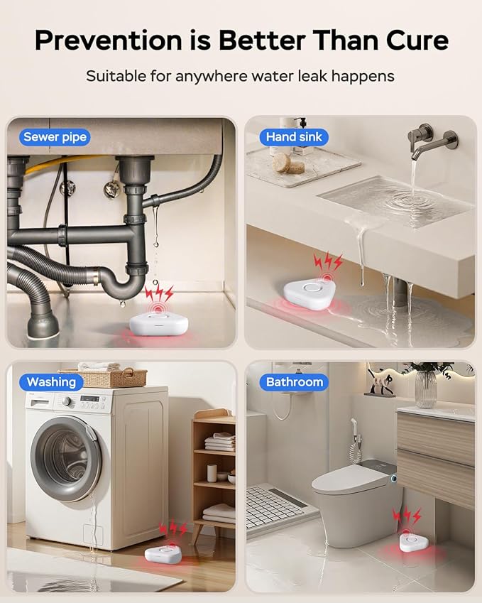 Water Detector Sensor, Water Leak Detectors - Image 8