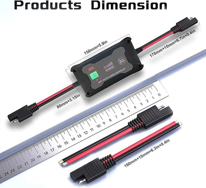 20A 12V/24V Portable MPPT Solar Charge Controller - Image 2