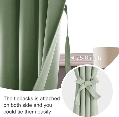 JIUZHEN Blackout Curtains for Bedroom - Image 6