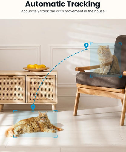 ieGeek 2K Indoor Home Security Cameras，360° Pet Camera - Image 5