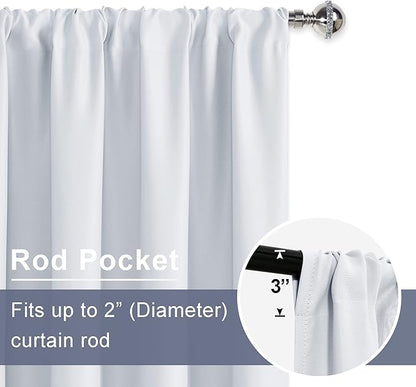 JIUZHEN 80 Inch Length Door Curtains - Image 7