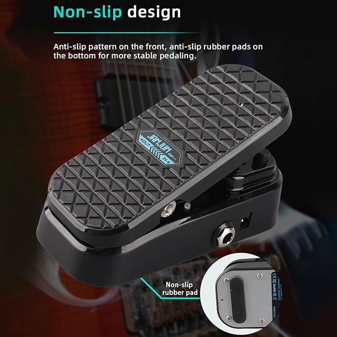 Btuty Guitar Wah Volume Pedal 2-in-1 Mini Wah & Volume Combo Pedal - Image 6