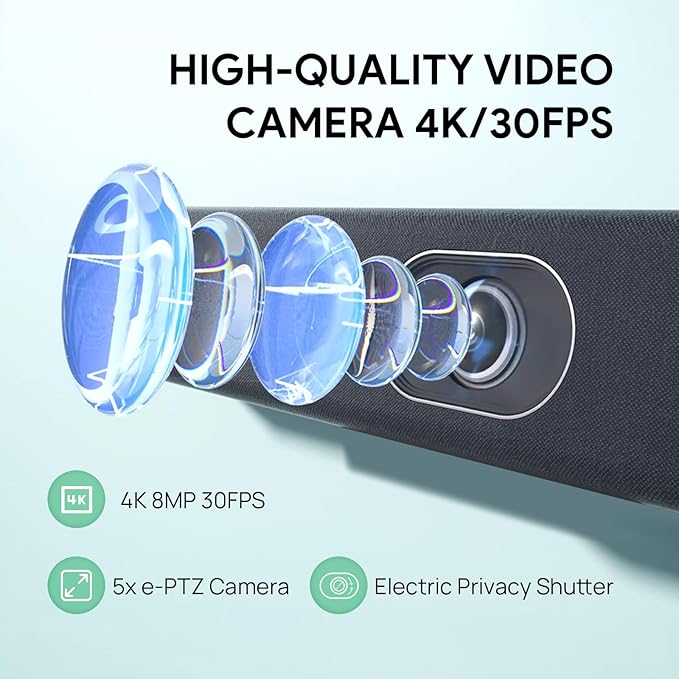 Yealink UVC40 E2 USB Conference Room Camera System Ultra-HD 4K Video Conference - Image 2