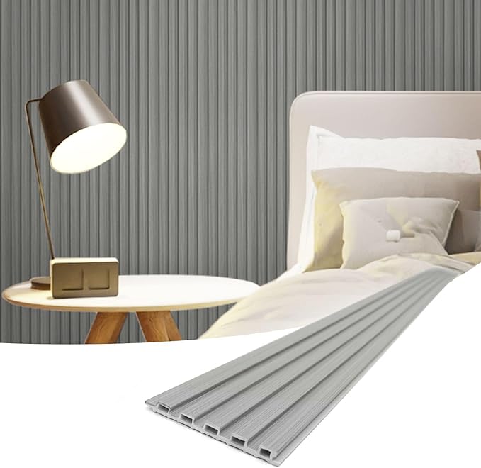 Art3d Slat Wall Panels, WPC Soundproof 3D Wall Paneling by Art3d
