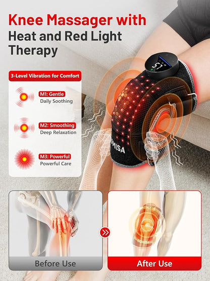 ROMISA Red Light Therapy Knee Brace - Image 2