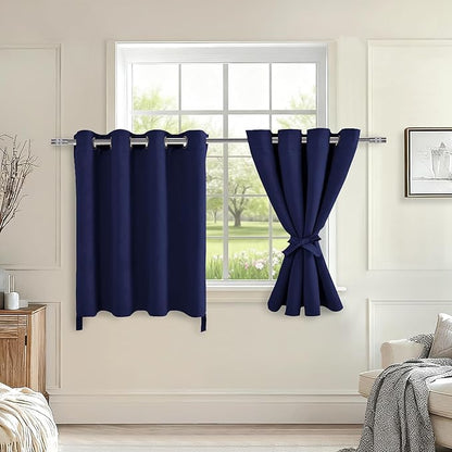 Hiasan RV Blackout Curtains for Bedroom, 52 x 30 Inches Long by Hiasan